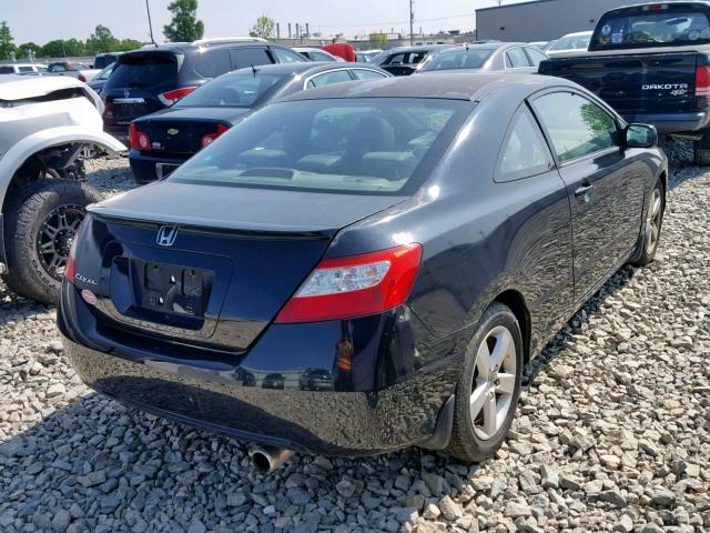 2HGFG12908H534311 - 2008 HONDA CIVIC EXL 黑色 照片 4