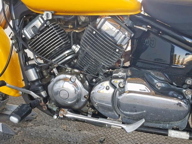 JYAVM01E2WA001766 - 1998 YAMAHA XVS65 BASE YELLOW photo 9