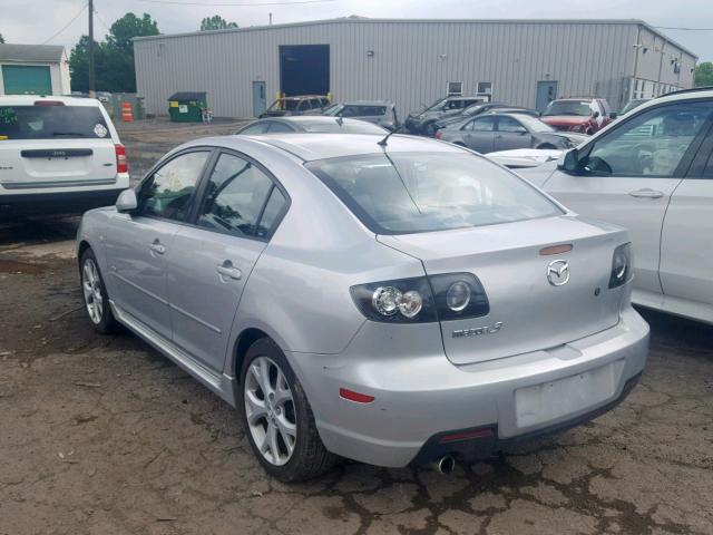 JM1BK323X71654861 - 2007 MAZDA 3 S SILVER photo 3