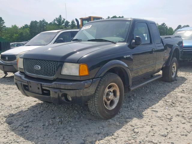 1FTZR15E11TA59226 - 2001 FORD RANGER SUP BLACK photo 2