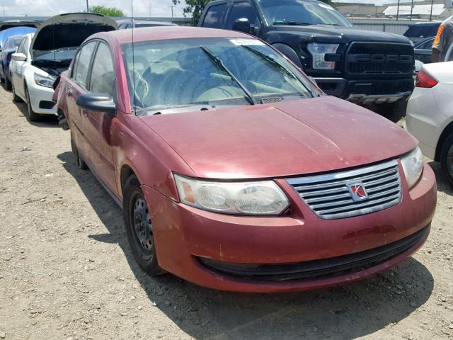 1G8AJ55F37Z193322 - 2007 SATURN ION LEVEL MAROON photo 1