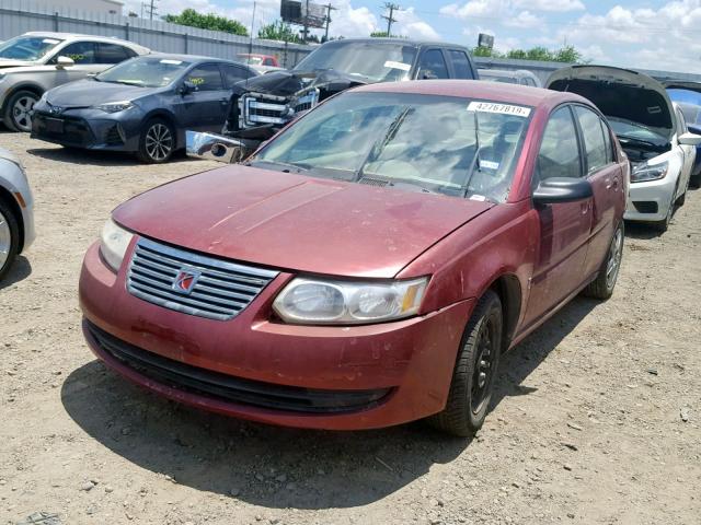 1G8AJ55F37Z193322 - 2007 SATURN ION LEVEL MAROON photo 2