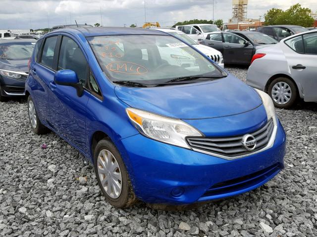 3N1CE2CP3EL380080 - 2014 NISSAN VERSA NOTE BLUE photo 1