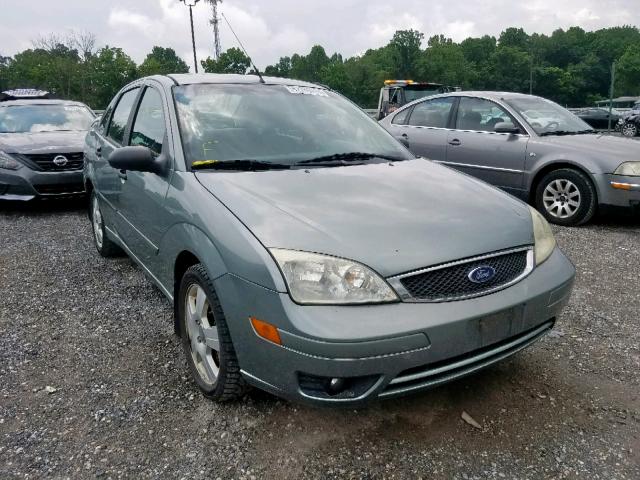 1FAFP34N46W107934 - 2006 FORD FOCUS ZX4 TEAL photo 1