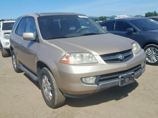 2HNYD18242H545520 - 2002 ACURA MDX GOLD photo 1