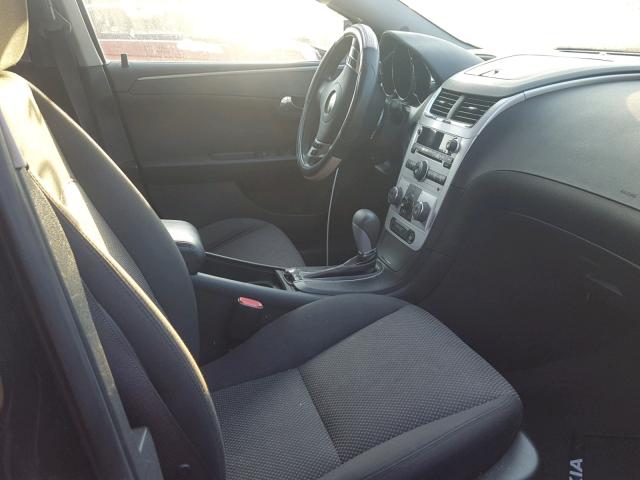 1G1ZH57B39F148523 - 2009 CHEVROLET MALIBU 1LT BLACK photo 5