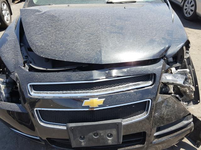 1G1ZH57B39F148523 - 2009 CHEVROLET MALIBU 1LT BLACK photo 7