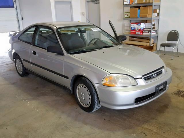 1HGEJ6125VL073829 - 1997 HONDA CIVIC DX SILVER photo 1