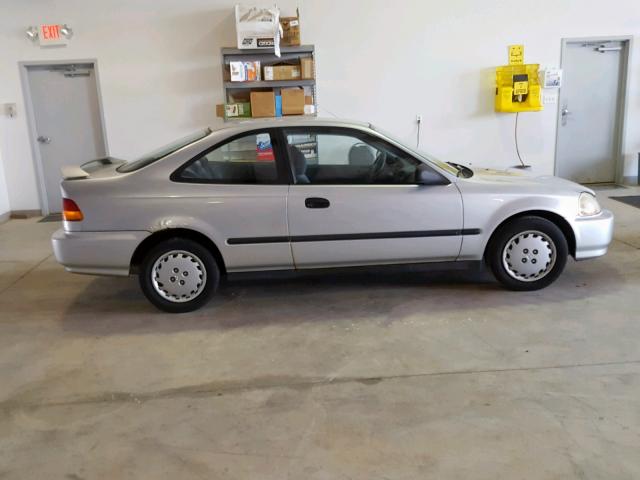 1HGEJ6125VL073829 - 1997 HONDA CIVIC DX SILVER photo 9