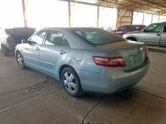 4T1BE46K27U642812 - 2007 TOYOTA CAMRY NEW BLUE photo 3