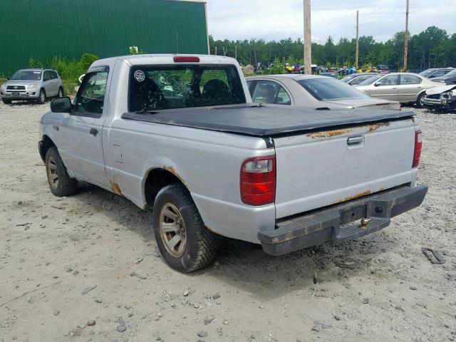 1FTYR10D33TA32672 - 2003 FORD RANGER SILVER photo 3