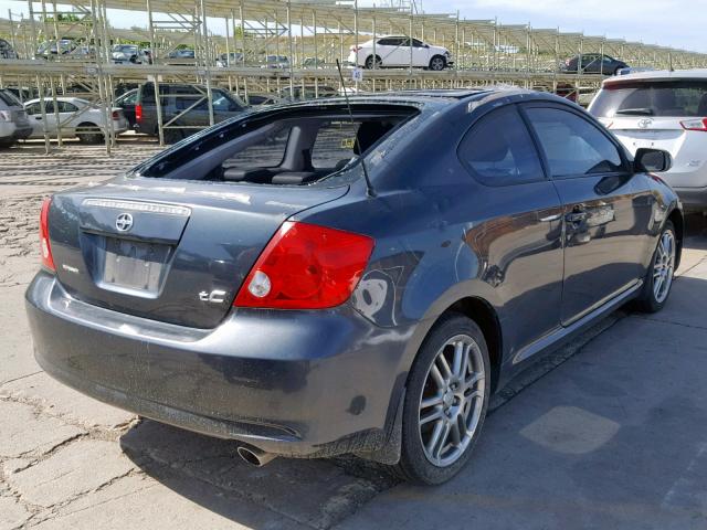 JTKDE167850042414 - 2005 TOYOTA SCION TC GRAY photo 4