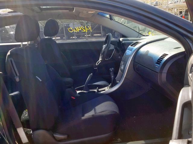 JTKDE167850042414 - 2005 TOYOTA SCION TC GRAY photo 5