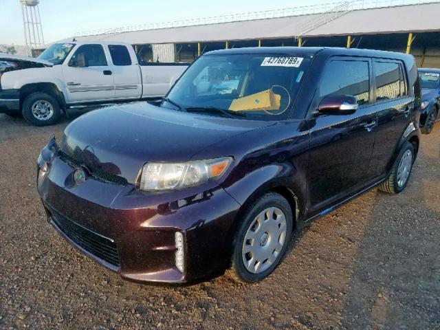 JTLZE4FE9EJ054065 - 2014 TOYOTA SCION XB 栗色 照片 2