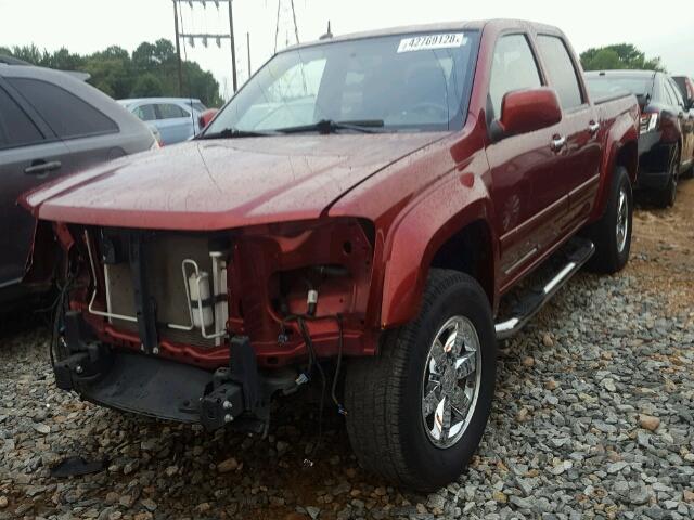 1GCJSDDE6A8143291 - 2010 CHEVROLET COLORADO L RED photo 2