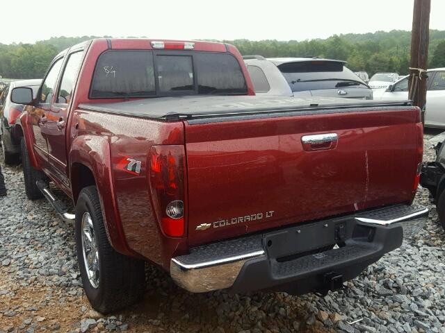 1GCJSDDE6A8143291 - 2010 CHEVROLET COLORADO L RED photo 3