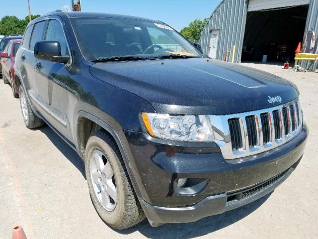 1J4RR4GG6BC654715 - 2011 JEEP GRAND CHER BLACK photo 1