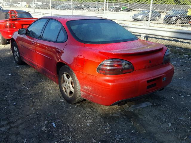 1G2WP52K0WF236062 - 1998 PONTIAC GRAND PRIX RED photo 3