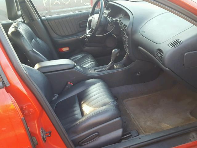 1G2WP52K0WF236062 - 1998 PONTIAC GRAND PRIX RED photo 5