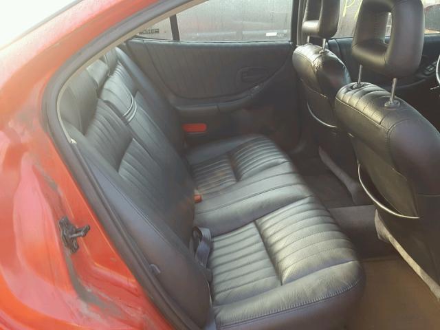 1G2WP52K0WF236062 - 1998 PONTIAC GRAND PRIX RED photo 6