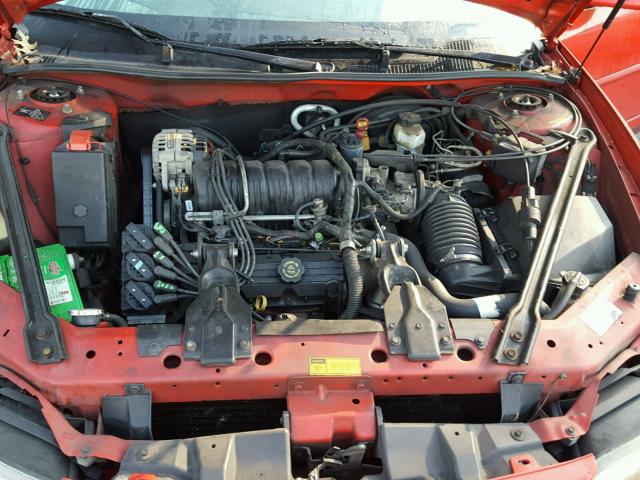 1G2WP52K0WF236062 - 1998 PONTIAC GRAND PRIX RED photo 7