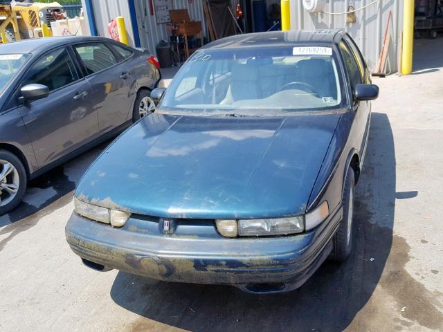 1G3WH52MXTF378926 - 1996 OLDSMOBILE CUTLASS SU GREEN photo 9