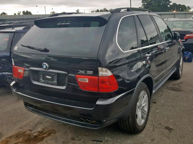 5UXFB53565LV10642 - 2005 BMW X5 4.4I BLACK photo 4