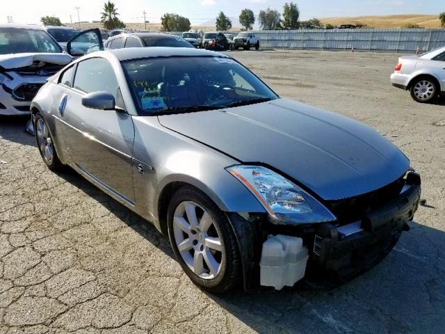 JN1AZ34D83T115332 - 2003 NISSAN 350Z COUPE GRAY photo 1