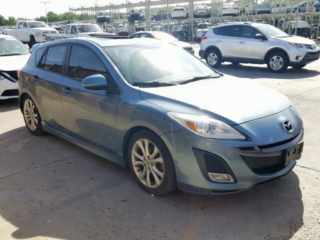 JM1BL1H53A1285956 - 2010 MAZDA 3 S BLUE photo 1