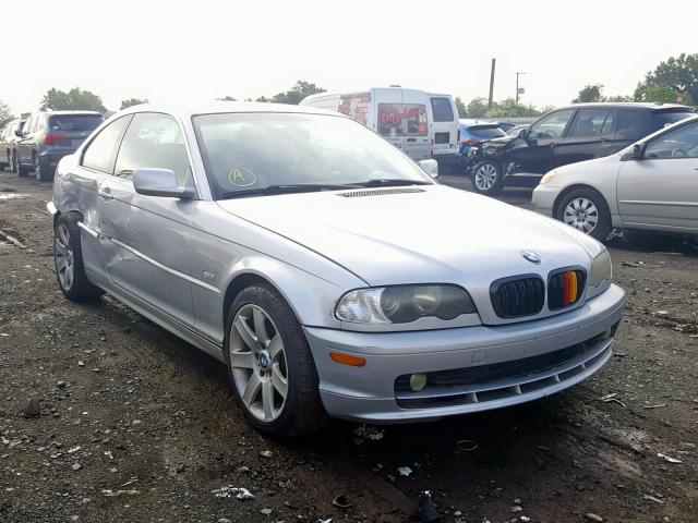 WBABM3344YJN64041 - 2000 BMW 323 CI SILVER photo 1