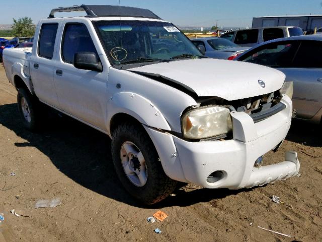 1N6MD27YX2C388513 - 2002 NISSAN FRONTIER C WHITE photo 1