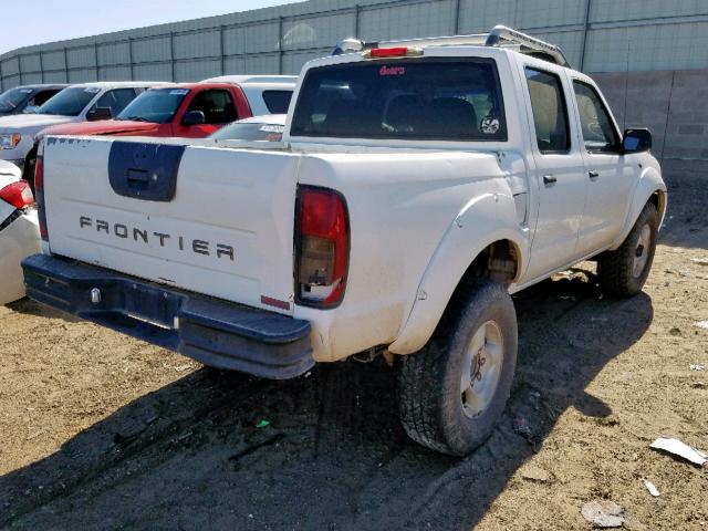 1N6MD27YX2C388513 - 2002 NISSAN FRONTIER C WHITE photo 4