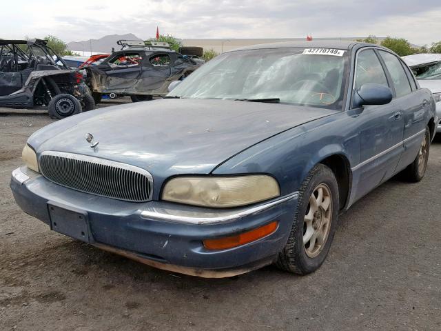 1G4CW54K1Y4242400 - 2000 BUICK PARK AVENU BLUE photo 2