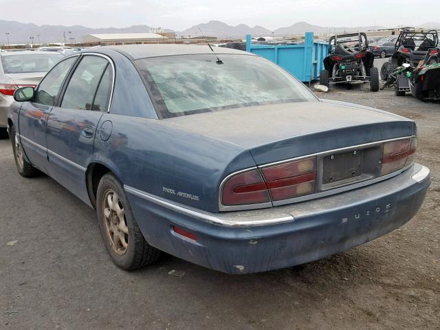 1G4CW54K1Y4242400 - 2000 BUICK PARK AVENU BLUE photo 3