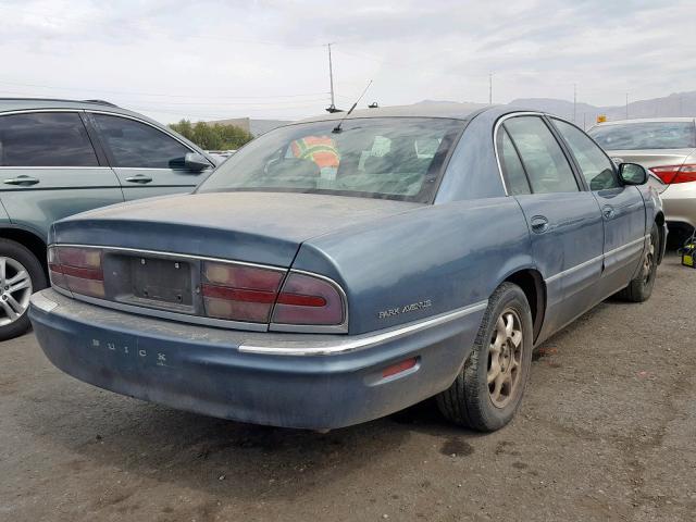 1G4CW54K1Y4242400 - 2000 BUICK PARK AVENU BLUE photo 4