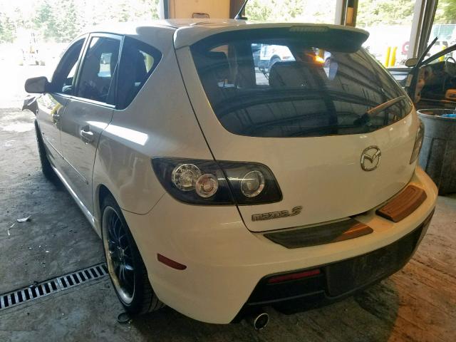 JM1BK344191214469 - 2009 MAZDA 3 S WHITE photo 3