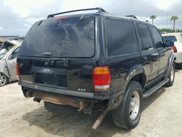 1FMZU32E8XUC23018 - 1999 FORD EXPLORER BLACK photo 4