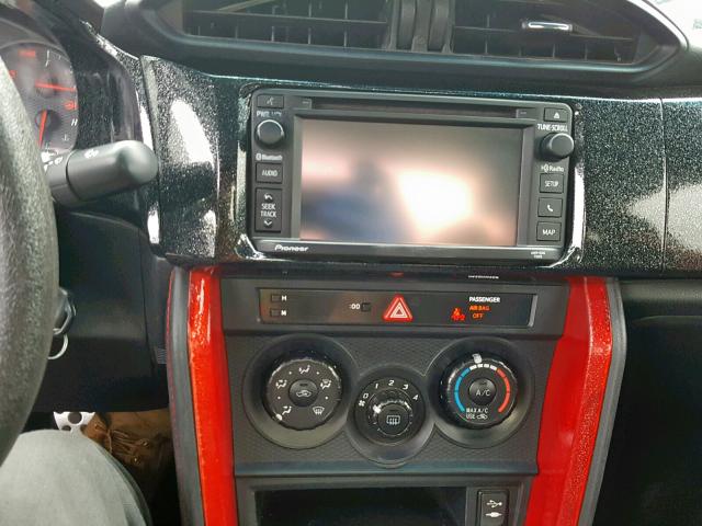 JF1ZNAA10F9714016 - 2015 TOYOTA SCION FR-S BLACK photo 9