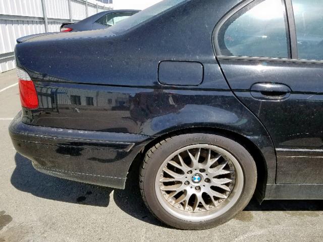 WBADT63492CK25817 - 2002 BMW 530 I AUTO BLACK photo 9