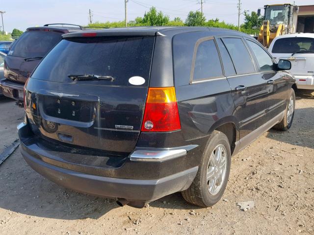 2C8GF68415R254433 - 2005 CHRYSLER PACIFICA T BLACK photo 4