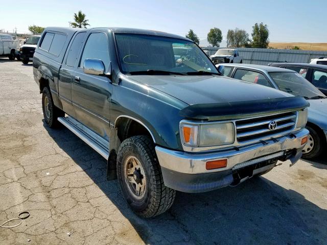 JT4UN24D0T0034102 - 1996 TOYOTA T100 XTRAC GREEN photo 1