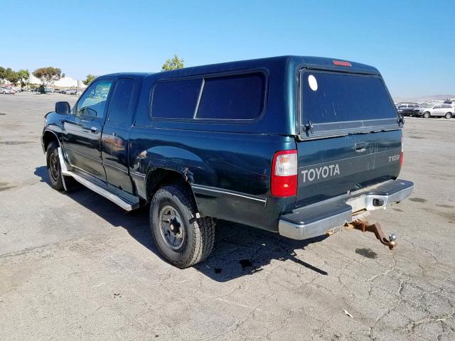 JT4UN24D0T0034102 - 1996 TOYOTA T100 XTRAC GREEN photo 3