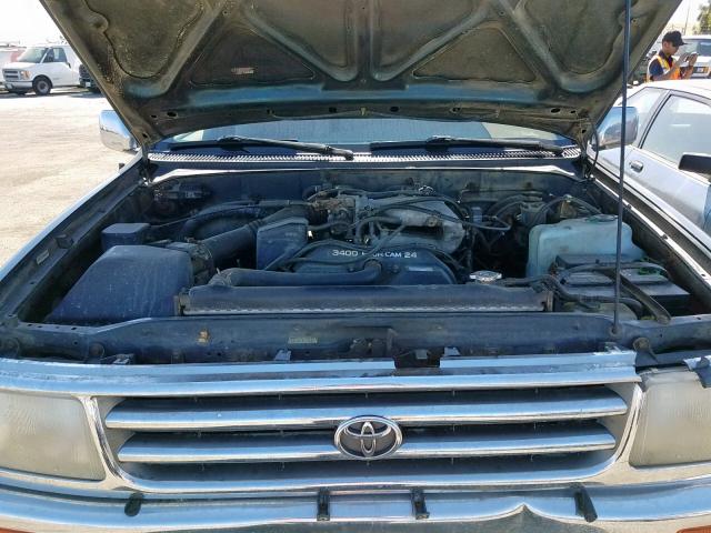 JT4UN24D0T0034102 - 1996 TOYOTA T100 XTRAC GREEN photo 7