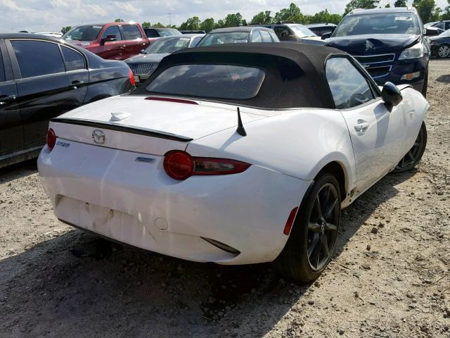 JM1NDAC70G0108430 - 2016 MAZDA MX-5 MIATA WHITE photo 4