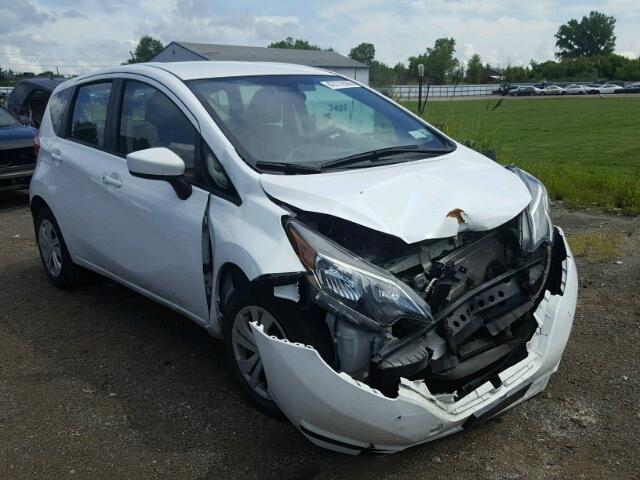 3N1CE2CP9JL352603 - 2018 NISSAN VERSA NOTE WHITE photo 1