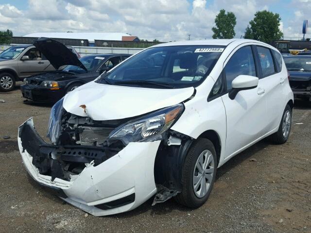 3N1CE2CP9JL352603 - 2018 NISSAN VERSA NOTE WHITE photo 2