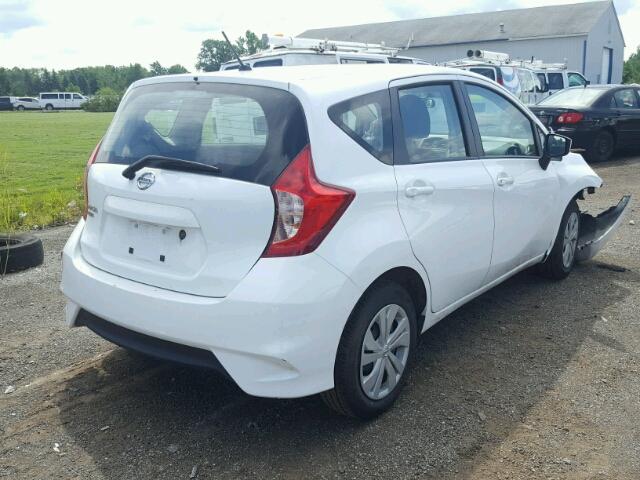 3N1CE2CP9JL352603 - 2018 NISSAN VERSA NOTE WHITE photo 4