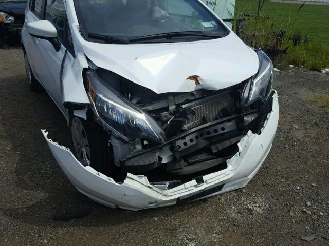 3N1CE2CP9JL352603 - 2018 NISSAN VERSA NOTE WHITE photo 9