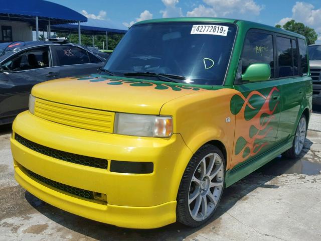 JTLKT324264070381 - 2006 TOYOTA SCION XB 绿色 照片 2
