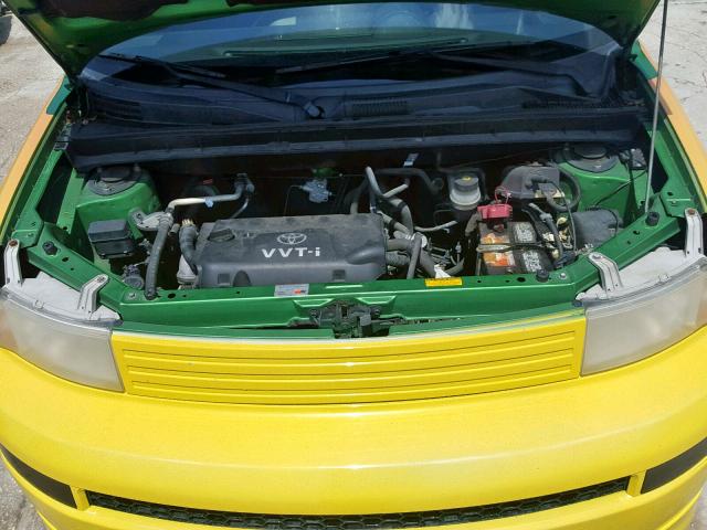 JTLKT324264070381 - 2006 TOYOTA SCION XB 绿色 照片 7